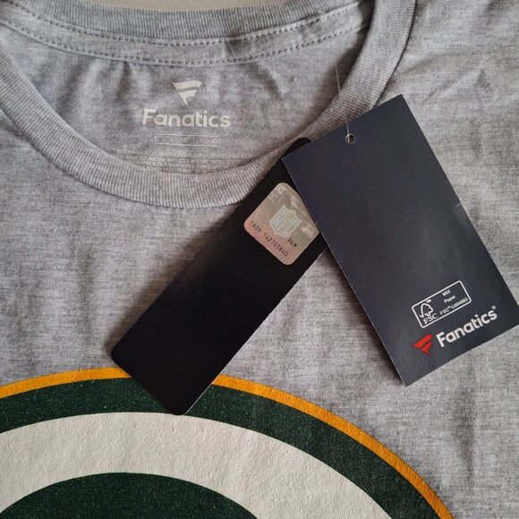 NWT T Shirt Green Bay Packers NFL Football Fanatics Team Apparel Size L Large - Picture 7 of 9